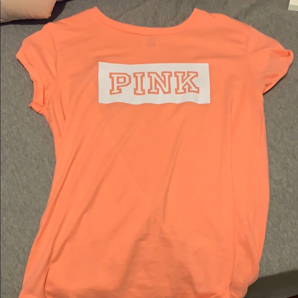 Peach PINK tee